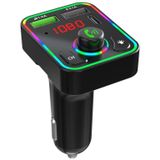 F3 Car FM Transmitter LED Backlight Receiver MP3 Player 3.1A USB Charger Dual USB Charger