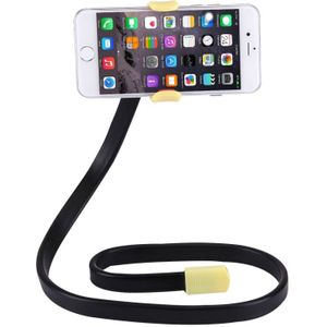 Flexible Clip Mount Holder with Clamping Base  For iPhone  Galaxy  Huawei  Xiaomi  LG  HTC and Other Smart Phones(Yellow)