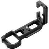 PULUZ 1/4 inch Vertical Shoot Quick Release L Plate Bracket Base Holder for Sony A7R / A7 / A7S / A7R2 / A7S2(Black)