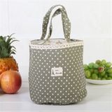 Draagbare Lunchbox Bag gesoleerd lunchzak (groen)