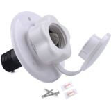 19mm Water Inlet Fill Hatch Lock One Way Non Return Check Valve for RV Camper Trailer Cars