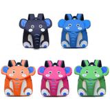 Elephant School Backpack for Children Cute 3D Animal Kids School Bags Boys Girls Schoolbag(Pink)