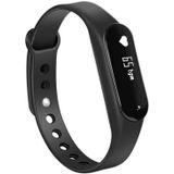 CHIGU C6 0.69 inch OLED Display Bluetooth Smart Bracelet  Support Heart Rate Monitor / Pedometer / Calls Remind / Sleep Monitor / Sedentary Reminder / Alarm / Anti-lost  Compatible with Android and iOS Phones (Black)