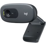 Logitech C270 HD Web Camera Meets Every Need for HD 720p Video Calls(Black)