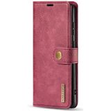 Voor Galaxy S20+ DG. MING Crazy Horse Texture Flip Afneembare magnetische lederen behuizing met Houder & Card Slots & Wallet (Red)