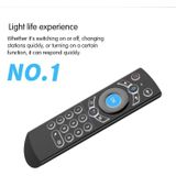 G21 2.4GHz Fly Air Mouse LED Backlight Wireless Keyboard Remote Control with Gyroscope for Android TV Box / PC  Support Intelligent Voice