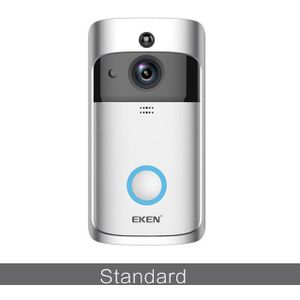 EKEN V5 Smart Phone Call Visual Recording Video Doorbell Night Vision Wireless WiFi Security Home Monitor Intercom Door bell Standard