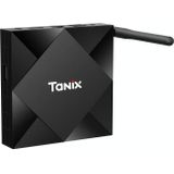 TANIX TX6s 4K Smart TV BOX Android 10 Media Player wtih Remote Control  Quad Core Allwinner H616  RAM: 4GB  ROM: 32GB  2.4GHz/5GHz WiFi  Bluetooth  EU Plug