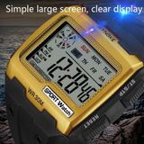 SYNOKE 9021 Square Sarge Screen Display Luminous Multifunctional Outdoor Men Sports Watch Digital Watch(Silver)
