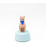 Cartoon Cat Shape Countdown Timer Student Learning Time Manager Kitchen Timer Mechanical Reminder(Light Green)