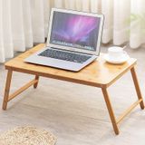 Nanzhu Folding Computer Table Bed Card Slot Laptop Table Simple Lazy Lift Computer Desk  Size:Medium 54cm(No drawers and no fans)