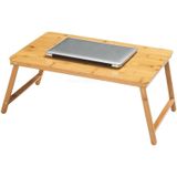 Nanzhu Folding Computer Table Bed Card Slot Laptop Table Simple Lazy Lift Computer Desk  Size:Medium 54cm(No drawers and no fans)