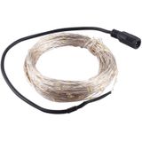 20m IP65 Waterproof Warm White Light Silver Wire String Light  200 LEDs SMD 0603 Fairy Lamp Decorative Light  DC 12V