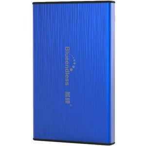 Blueendless U23T 2.5 inch Mobile Hard Disk Case USB3.0 Notebook External SATA Serial Port SSD  Colour: Blue