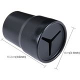 SHUNWEI SW-1607 Auto Car Cylinder ABS Trash Bin for Storage