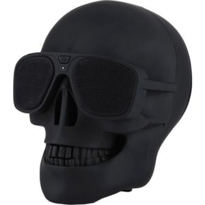 Sunglasses Skull Bluetooth Stereo Speaker  for iPhone  Samsung  HTC  Sony and other Smartphones (Black)