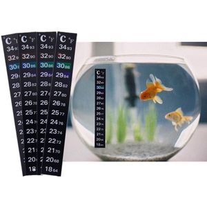 Digital Aquarium Fish Tank Fridge Thermometer Sticker Temperature Measurement Sticker