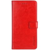 For LG G6 idewei Crazy Horse Texture Horizontal Flip Leather Case with Holder & Card Slots & Wallet(Red)
