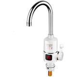 Kitchen Instant Electric Hot Water Faucet EU Plug  Style:Digital Display Big Elbow