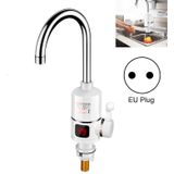 Kitchen Instant Electric Hot Water Faucet EU Plug  Style:Digital Display Big Elbow