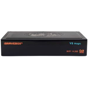 iBRAVEBOX V8 MAGIC Digital Satellite Signal Finder Meter  Support H.265+DVB-S/S2 & IPTV