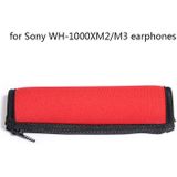 2 PCS Headset Comfortable Sponge Cover For Sony WH-1000xm2/xm3/xm4  Colour: (1000XM4)Champagne Gold Lambskin