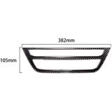 Car Carbon Fiber Air Conditioner CD Control Panel M Performance Decorative Sticker for BMW G01 X3 2018-2020 / G02 X4 2019-2020  Left and Right Drive Universal