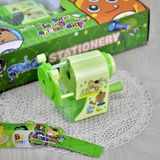 Stationery Set Pencil Case Pencil Sharpener School Supplies For Children(Green)