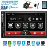 A2821 Car 7 inch Screen HD MP5 Player  Support Bluetooth / FM with Remote Control  Style:Standard