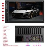 A2821 Car 7 inch Screen HD MP5 Player  Support Bluetooth / FM with Remote Control  Style:Standard