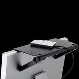 Television Computer Monitor Shelf Remote Control Set-top Box Storage Bracket (Black)