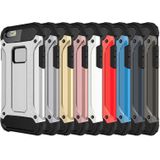 Combination TPU Case / Hoesje geschikt voor Apple iPhone 6 & 6s - Transparant