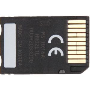 16GB Memory Stick Pro Duo HX Memory Card - 30MB PER Second High Speed  for Use with PlayStation Portable (100% Real Capacity)