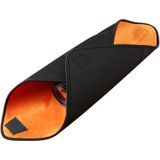 Hundred-folding Cloth Photography Camera SLR Liner Lens Bag Thickening Wrapped Cloth Plus Velvet  Size: 45x45cm (Orange)