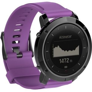 Silicone Replacement Wrist Strap for SUUNTO Traverse (Purple)