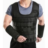 Weight-Bearing Vest Leg And Arm Weight-Bearing Straps Fitness Training Weighting Equipment  Specification: 5kg Vest