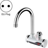 Kitchen Instant Electric Hot Water Faucet Hot & Cold Water Heater EU Plug Specification: Lamp Display Side Water Inlet