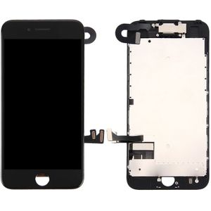 5PCS Black + 5 PCS White LCD Screen and Digitizer Full Assembly for iPhone 7(5 Black + 5 White)