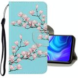 For Samsung Galaxy Note20 Ultra 3D Colored Drawing Horizontal Flip PU Leather Case with Holder & Card Slots & Wallet(Magnolia)