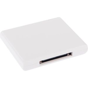 Wireless Bluetooth Music Receiver  For iPhone 4 & 4S / (iPad 3) / iPad 2 / iPod  / Any Bluetooth Device(White)