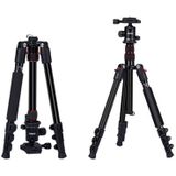 TRIOPO K2508S+B1S Adjustable Portable  Aluminum Aalloy Tripod with Ball Head for SLR Camera (Red)