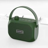 L15 Portable Wireless Bluetooth Speaker Stereo Subwoofer  Support FM / AUX / TF Card / USB Playback(Green)