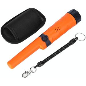 MD970 Waterproof High Sensitivity Metal Positioning Rod Adjustable Sensitivity Metal Detector(Orange)
