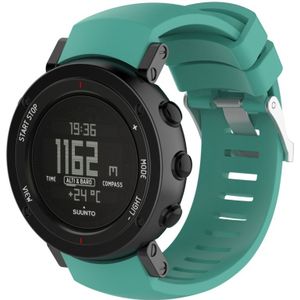 Silicone Replacement Wrist Strap for SUUNTO Core ALU Black (Mint Green)