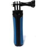 Multi-functional Foldable Tripod Holder Selfie Monopod Stick for GoPro HERO5 Session /5 /4 Session /4 /3+ /3 /2 /1  Xiaoyi Sport Cameras  Length: 12-23cm(Blue)