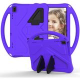 For Lenovo Tab 4 10 Plus TB-X704F/N/L/V EVA Flat Anti Falling Protective Case Shell with Holder(Purple)