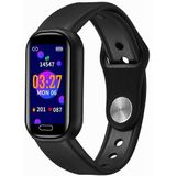 Y16 0.96inch Color Screen Smart Watch IP67 Waterproof Support Bluetooth Call/Heart Rate Monitoring/Blood Pressure Monitoring/Sleep Monitoring(Black)