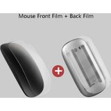 4 PCS 2 in 1 Mouse Front Film + Back Film Protection Flim Sticker Set For Apple Magic Trackpad 2