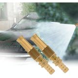 3 PCS Car Wash High Pressure Copper Straight Sprinkler House Garden Wishing Ground Sprinkler  Specification: Tower