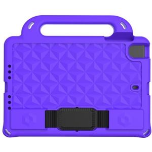 For iPad mini 4 / mini 3 / mini 2 / mini 1 Diamond Series EVA Anti-Fall Shockproof Sleeve Protective Shell Case with Holder & Strap(Purple)